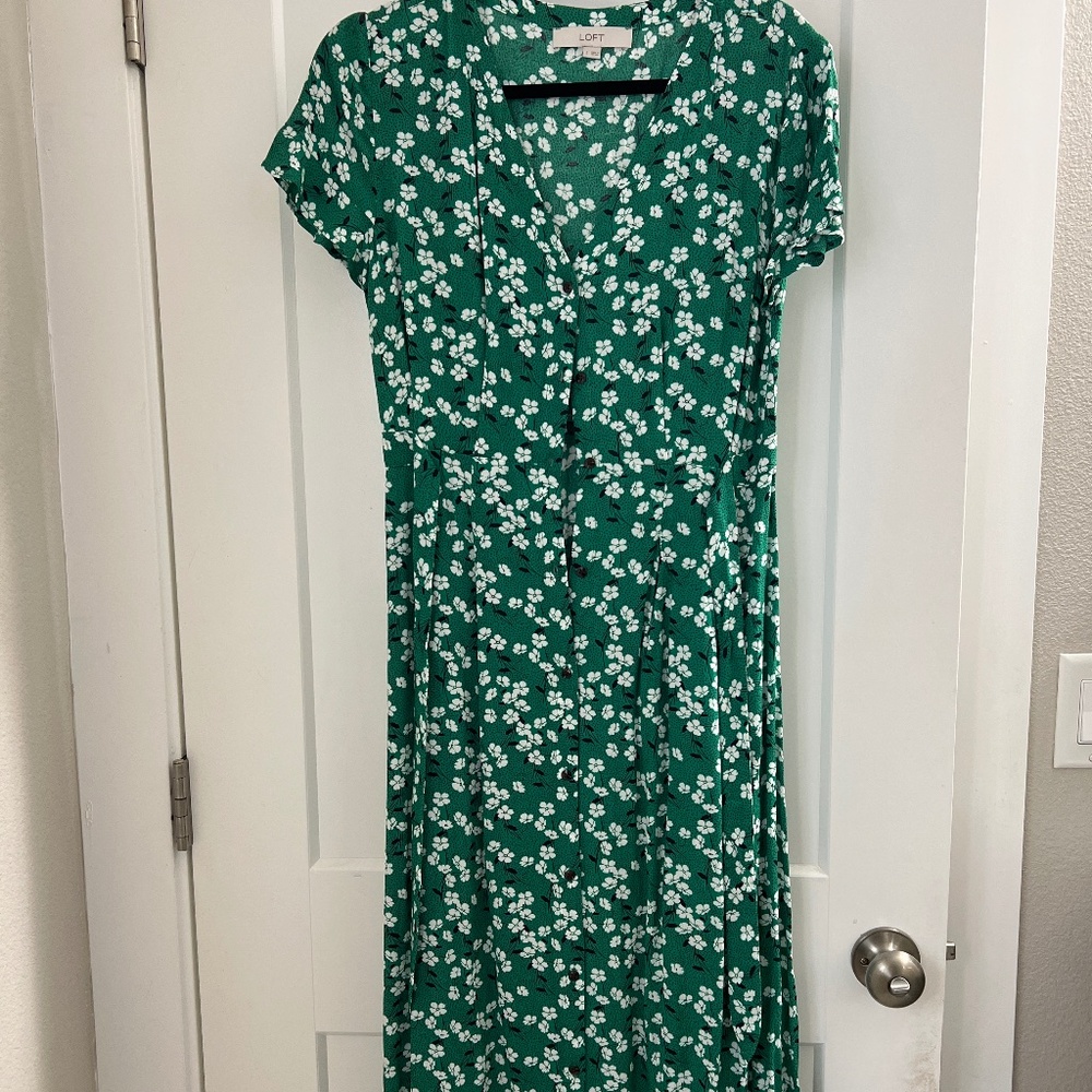 Loft midi dress